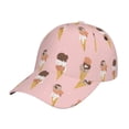 thumbnail image 2 of Baseball Cap, Funny Cartoon Cat Cone Trucker Hats Women Dad Hat For Workouts - Baseball Hat Adjustable Size, 2 of 2
