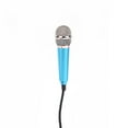 thumbnail image 2 of 3.5mm  Wire Connect Karaoke Metallic Mini Microphone for Cell Phone PC, 2 of 8