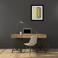 thumbnail image 3 of Design Fabrikken 11x14 Black Ornate Wood Framed with Double Matting Museum Art Print Titled - Numbers 2, 3 of 4