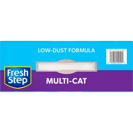 Fresh Step Multi-Cat Scented Clumping Cat Litter with the Power of Febreze, 14 lbs