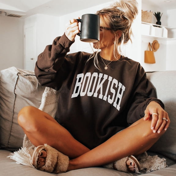 Bookish Sweatshirt, Bookworm Sweater, Book Nerd, Book Lover, Reader, Cute Books Crewneck, Book Club, Librarian Sweatshirt Tshirt All Size S-5XL