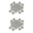 thumbnail image 1 of 100 piezas de estampado en , plano, etiquetas en , colgantes, para joyería, llaves para mascotas, fabricación y manualida, 1 of 9