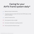 thumbnail image 4 of Resmed AirFit P10 Frame System - Replacement CPAP Frame System with Nasal Pillows Cushion - Headgear Not Included - Large, 4 of 7