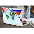 thumbnail image 1 of KSK KAISHEK Plastic Hard Case Shell Cover Compatible with 2010 2011 2012 2013 2014 - 2017 Release MacBook Air 13 inchs Not Retina Display + Black Keyboard Cover Model: A1466 & A1369 Geography 30, 1 of 5