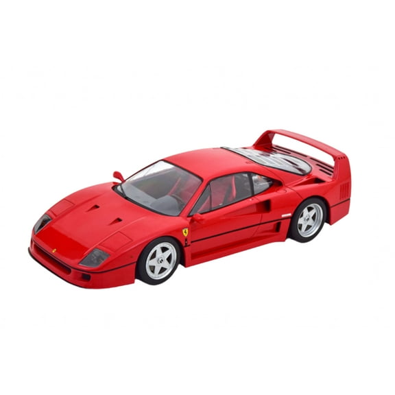 KK Scale 1987 Ferrari F40 Ferrari Red w/ Red Interior 1:18