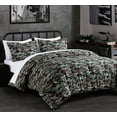 thumbnail image 2 of Chezmoi Collection Soft Microfiber Printed Military Camo Bedding Set, 3-Piece Army Green Camouflage Comforter Set, King Size, 2 of 9