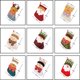 thumbnail image 1 of 2022 productos vendedores calientes de la Navidad refrescan la media de la Navidad del caramelo de los niños lindos de las decoraciones de la Navidad, 1 of 3