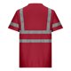 thumbnail image 3 of mfyjkho Tops Para Mujer, Camiseta Unisex De Manga Corta, Cuello Redondo, Transpirable, Informal, Holgada, Con Tira Reflectante De Bolsillo Para Hombre Y Mujer, Color Sólido Tops Para Mujer Xxxl, 3 of 4
