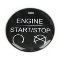 thumbnail image 4 of Car Interior Decoration Left-Hand Drive Carbon Fiber  Start Stop Button Trim Decoration  Fit For  2015-2019, 4 of 8