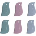 thumbnail image 1 of 6 Pcs Silicone Cleaning Scraper Scraper Kitchen Tool Plate for Pans Bowls Baking, 1 of 4