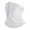 White, variant on Breathable Outdoors Sun Blocking Face Cover Light weight Outdoors Sun Mask for Running Hiking Sweat Wicking