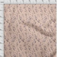 thumbnail image 3 of oneOone Viscose Chiffon Light Pale Pink Fabric Leaves & Floral Artistic Sewing Material Print Fabric By The Yard 42 Inch Wide, 3 of 4