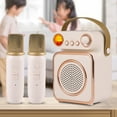 thumbnail image 4 of Altavoces Bluetooth Inalámbrico Inteligente Bluetooth Altavoz, Micrófono Inalámbrico, Karaoke, Micrófono Infantil, Audio Portátil Al Aire Libre con Micrófono, Audio Portátil Bluetooth Altavoces, 4 of 9