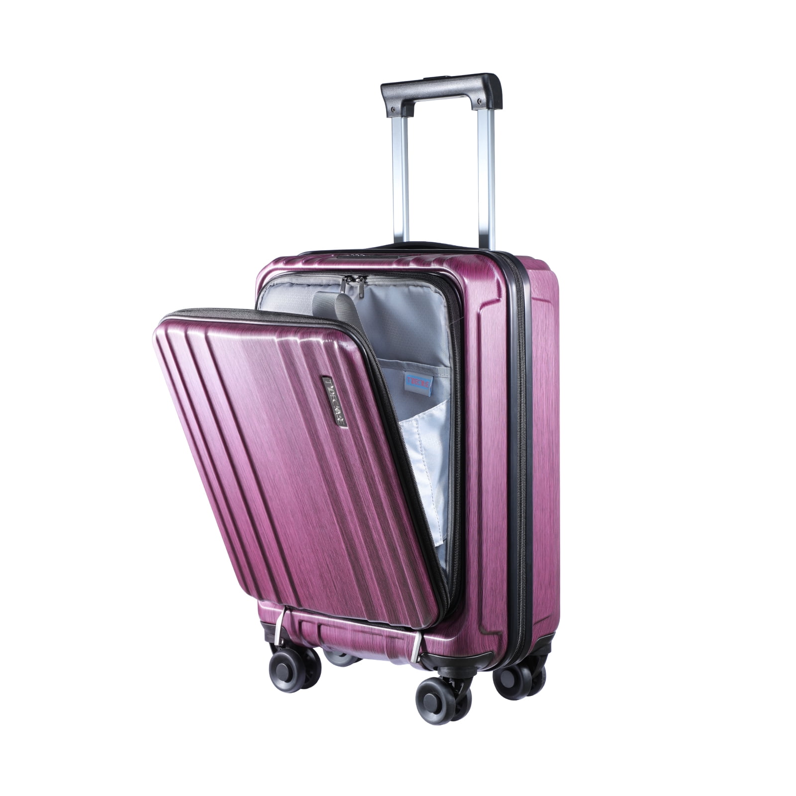 TydeCkare Carry On Cabin Luggage 20 Inch with Front Compartment