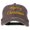 Brown, variant on Merry Christmas Mistletoe Embroidered Washed Dyed Cap - Dk Green OSFM