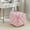Pink, variant on Skin-Friendly Velvet Material - Comfortable Footstool for Relaxing in Any Room