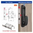 thumbnail image 2 of Door Lock, TTlock App Smart Door Lock Tuya Finrprint Smart Card Eletronica Home Office Intellint Digital Lock ,Easy to Install, 2 of 7