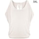 thumbnail image 4 of Blusa de manga corta Minnieouse con hombros descubiertos y cordón para mujer Blanco 3XL, 4 of 6