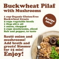 thumbnail image 7 of Gluten Free Organic Buckwheat Groats, 10 Pounds – Hulled Raw Whole Grain. Quick-Cooking., 7 of 7