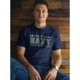 thumbnail image 2 of US Navy Mens Graphic Tee Navy - United States Navy Pride 100% Cotton Classic Fit, 2 of 4