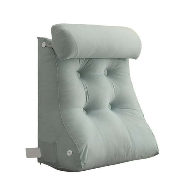 WIFKLSIIPG Coussin de Lecture pour Lit et Repos en Forme d'Arc, Dossier Surélevé, Appuie-Tête en Forme, Coussin Moderne, Oreiller de Soutien Inclinable Utilisé pour Décorer Canapés, Lits et Fenêtres 55x60 cm