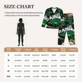 thumbnail image 6 of Kll Dinosaur Skeleton Print Women'S Long Sleeve Pajamas With Pants Sleepwear Loungewear 2 Set-Small, 6 of 9