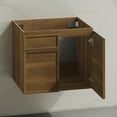 thumbnail image 6 of St. Tropez 24" Wall-Mounted Bathroom Vanity Cabinet without Top in Brown Oak, 6 of 8