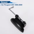 thumbnail image 4 of Mango de puerta interior del lado del pasajero trasero para Peugeot 206 1998-2009, mango de puerta interior No.9101L5, negro, 1 pc, 4 of 6