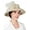 Light Beige, variant on August Hat Women’s Sheer-Stripe Romantic Hats, Natural, One Size