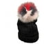 thumbnail image 3 of Gorro Mitchie's Tie Dye Knit con Pompón de Zorro Real, 3 of 3