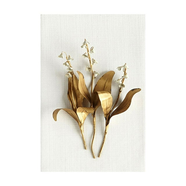 EIMELI Wall Decor Clearance 3 Piece Set Modern Flower Print Large Picture Abstract( Frame) Room Decor Golda