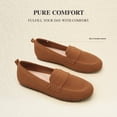 thumbnail image 5 of DREAM PAIRS Women's Knit Loafers Comfortable Arch Support Walking Shoes Lightweight Breathable Casual Slip-on Flats, 5 of 9