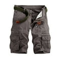 thumbnail image 2 of cllios Men's Cargo Shorts Relaxed Fit Multi Pockets Shorts Work Military Shorts Loose Camping Cargo Shorts, 2 of 5