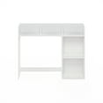thumbnail image 3 of Furinno Classic Desktop Bookshelf Storage Hutch in Desk Organizer with 5 White, 3 of 6