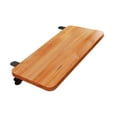 thumbnail image 3 of Tablero de extensión de escritorio Bandeja para teclado Ergonómico Fácil instalación Soporte resistente Portátil para el hogar Reposabrazos Expansión Marrón, 3 of 8