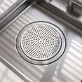 thumbnail image 3 of Sink Drain Strainer, 304 Stainless Steel Square Clog Stopping Filter Screen, Hair Catcher for Shower Floor Drain, Kitchen Sink and Bathroom, for Long-Term Use 4.72 X 4.72 Inches, 3 of 6