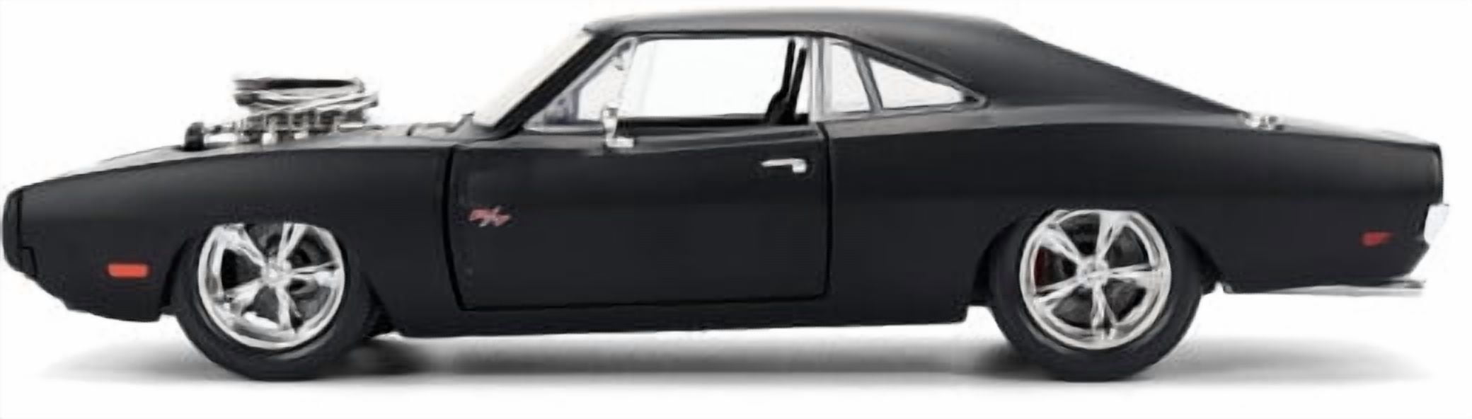 Jada Toys Fast & Furious 1970 Dodge Charger – 1:24 Scale Die-Cast Car Model – Highly Detailed, Opening Hood & Doorsectible Movie Replica