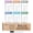8 Oz - Multicolor, variant on 6 Pack Glass Baby Food Storage Containers - 4 & 8 oz Baby Food Jars with Lids Baby Food Maker Microwave Dishwasher Freezer Safe 100% Leak Proof BPA Free Reusable