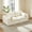 White-2 Seat, variant on AUU Modern Oversized Modular Loveseat Sofa, Cloud-Like Boneless Couch for Living Room Apartment