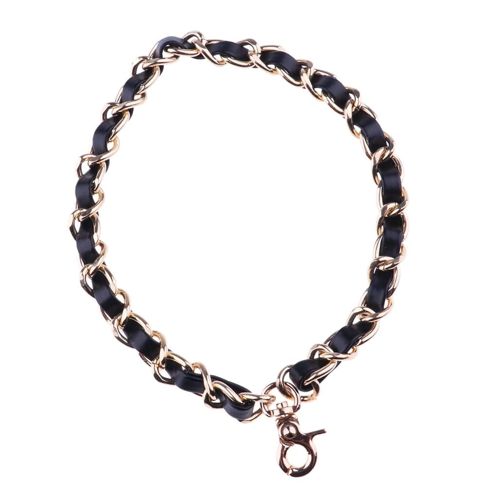 TISHITA Replacement Wrist Strap Chain Clutch Wristlet Bag Accessories gold black gold black Walmart