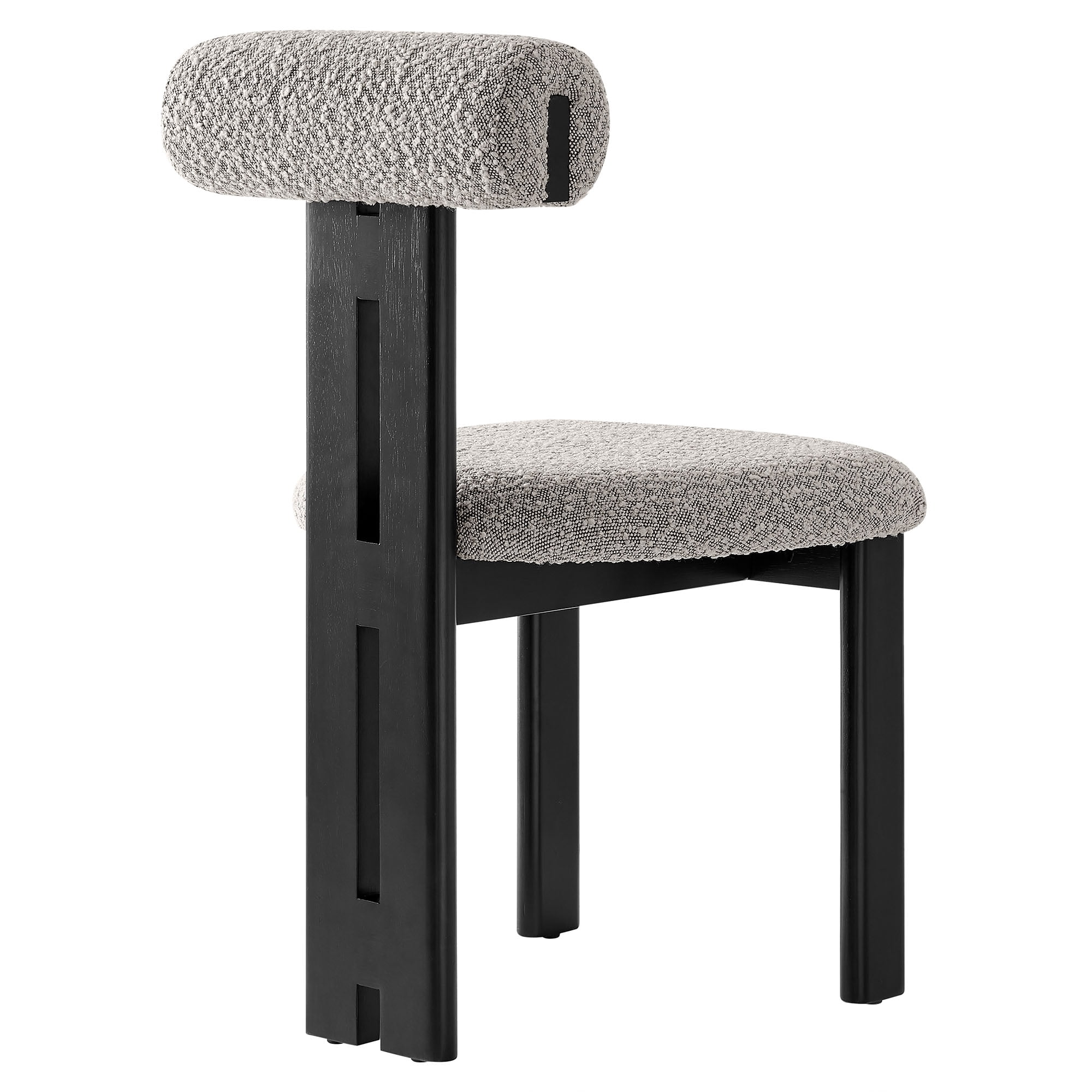 Torian Dining Chair Set of 2 in Wenge Taupe