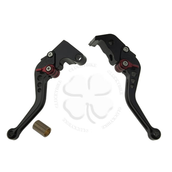 Red CNC Shorty Brake Clutch Levers Yamaha YZF 05-14 R6 04-08 R1 06 07 R6S (EU)