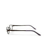 Walmart Womens FM16109 Oval Prescription Eyeglasses with Case, Brown