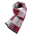 thumbnail image 2 of Alkepwun Mens Winter Warm Long Soft Scarf Soft Classic Scarves Plaid Tassel Scarf for Men Perfect Holiday Gift, 2 of 4