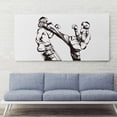 thumbnail image 1 of Adhesivos de pared de PVC para boxeo, desmontables, 56 x 70 cm, 1 of 1