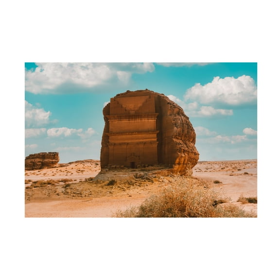 Trademark Fine Art Khaled Qasr Alfarid UOmop OsuUOpuOm Canvas Wall Art