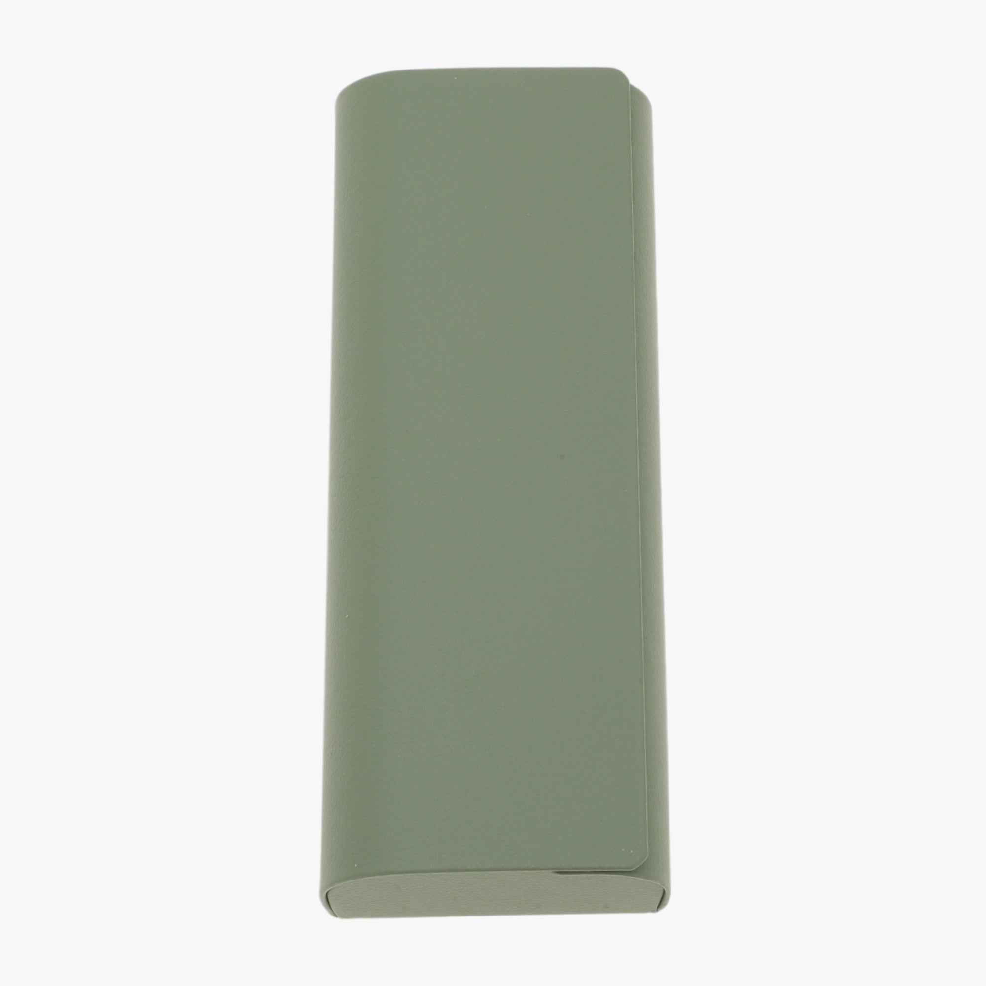 Unique Bargains Simple Solid Eyeglasses Case Portable Eyeglasses Storage Dark Green