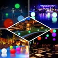 thumbnail image 5 of Efavormart 12" Floating Pool Light Up Ball, Inflatable Outdoor Garden Lights With Remote - 13 RGB Colors and 3 Color Modes for Wedding, Party, Back Yard, Pathway Decorations, 5 of 11