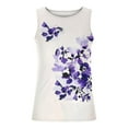 thumbnail image 4 of Njoeus Gym Tops Sports Shirts for Men Men's Ink Floral Print Tank Tops Casual Sleeveless Sports T-Shirt Running Workout Vests for Men Big & Tall Tees Blouses M-6Xl Oversized Tee Shirt Men, 4 of 4