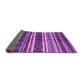 thumbnail image 2 of Ahgly Company Indoor Round Oriental Purple Industrial Area Rugs, 5' Round, 2 of 4